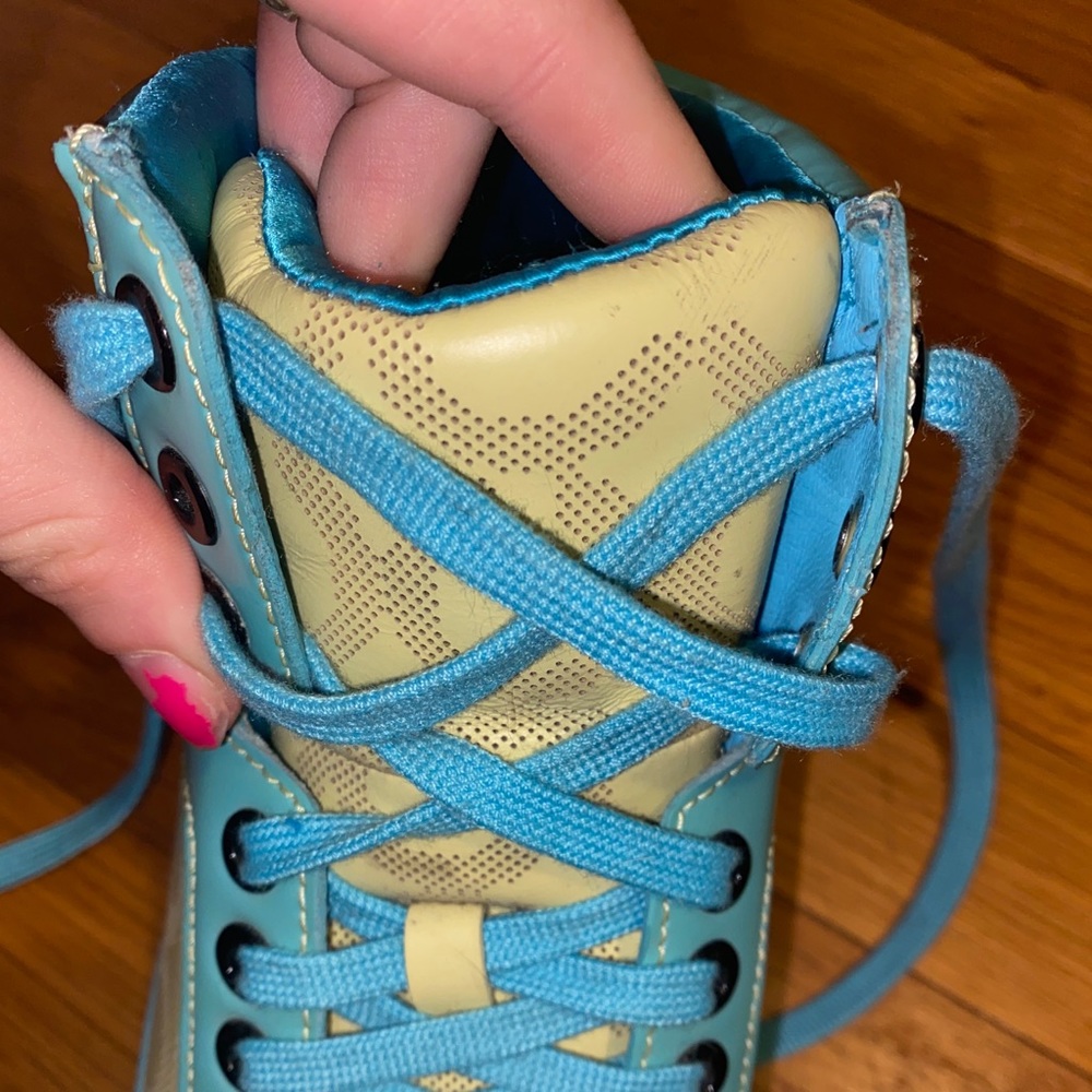 Coach leather sneakers!